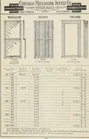 Picture 10 of 335 from Catalogue no. 15 from Chicago Millwork Supply Co., Chicago, U.S.A., manufacturers : doors, windows, mouldings, grilles, mantels, stairwork, etc., etc. (1906), leaf 18