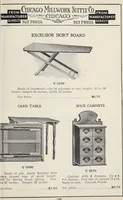 Picture 196 of 335 from Catalogue no. 15 from Chicago Millwork Supply Co., Chicago, U.S.A., manufacturers : doors, windows, mouldings, grilles, mantels, stairwork, etc., etc. (1906), leaf 191
