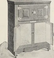 Picture 203 of 335 from Catalogue no. 15 from Chicago Millwork Supply Co., Chicago, U.S.A., manufacturers : doors, windows, mouldings, grilles, mantels, stairwork, etc., etc. (1906), leaf 199