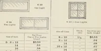 An illustration from Catalogue no. 15 from Chicago Millwork Supply Co., Chicago, U.S.A., manufacturers : doors, windows, mouldings, grilles, mantels, stairwork, etc., etc. (1906)