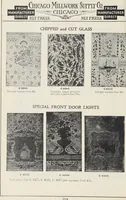 An illustration from Catalogue no. 15 from Chicago Millwork Supply Co., Chicago, U.S.A., manufacturers : doors, windows, mouldings, grilles, mantels, stairwork, etc., etc. (1906)