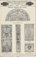 Picture 220 of 335 from Catalogue no. 15 from Chicago Millwork Supply Co., Chicago, U.S.A., manufacturers : doors, windows, mouldings, grilles, mantels, stairwork, etc., etc. (1906), leaf 213