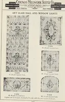 Picture 221 of 335 from Catalogue no. 15 from Chicago Millwork Supply Co., Chicago, U.S.A., manufacturers : doors, windows, mouldings, grilles, mantels, stairwork, etc., etc. (1906), leaf 214