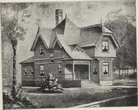 Picture 225 of 335 from Catalogue no. 15 from Chicago Millwork Supply Co., Chicago, U.S.A., manufacturers : doors, windows, mouldings, grilles, mantels, stairwork, etc., etc. (1906), leaf 217