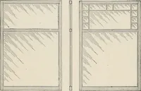 An illustration from Catalogue no. 15 from Chicago Millwork Supply Co., Chicago, U.S.A., manufacturers : doors, windows, mouldings, grilles, mantels, stairwork, etc., etc. (1906)