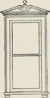 An illustration from Catalogue no. 15 from Chicago Millwork Supply Co., Chicago, U.S.A., manufacturers : doors, windows, mouldings, grilles, mantels, stairwork, etc., etc. (1906)