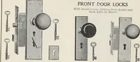An illustration from Catalogue no. 15 from Chicago Millwork Supply Co., Chicago, U.S.A., manufacturers : doors, windows, mouldings, grilles, mantels, stairwork, etc., etc. (1906)
