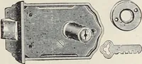 An illustration from Catalogue no. 15 from Chicago Millwork Supply Co., Chicago, U.S.A., manufacturers : doors, windows, mouldings, grilles, mantels, stairwork, etc., etc. (1906)