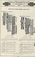 Picture 278 of 335 from Catalogue no. 15 from Chicago Millwork Supply Co., Chicago, U.S.A., manufacturers : doors, windows, mouldings, grilles, mantels, stairwork, etc., etc. (1906), leaf 254