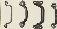 An illustration from Catalogue no. 15 from Chicago Millwork Supply Co., Chicago, U.S.A., manufacturers : doors, windows, mouldings, grilles, mantels, stairwork, etc., etc. (1906)