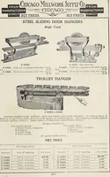Picture 285 of 335 from Catalogue no. 15 from Chicago Millwork Supply Co., Chicago, U.S.A., manufacturers : doors, windows, mouldings, grilles, mantels, stairwork, etc., etc. (1906), leaf 259