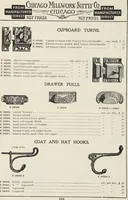 An illustration from Catalogue no. 15 from Chicago Millwork Supply Co., Chicago, U.S.A., manufacturers : doors, windows, mouldings, grilles, mantels, stairwork, etc., etc. (1906)