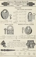 Picture 306 of 335 from Catalogue no. 15 from Chicago Millwork Supply Co., Chicago, U.S.A., manufacturers : doors, windows, mouldings, grilles, mantels, stairwork, etc., etc. (1906), leaf 272