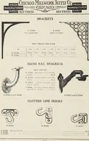 Picture 308 of 335 from Catalogue no. 15 from Chicago Millwork Supply Co., Chicago, U.S.A., manufacturers : doors, windows, mouldings, grilles, mantels, stairwork, etc., etc. (1906), leaf 274