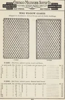 An illustration from Catalogue no. 15 from Chicago Millwork Supply Co., Chicago, U.S.A., manufacturers : doors, windows, mouldings, grilles, mantels, stairwork, etc., etc. (1906)