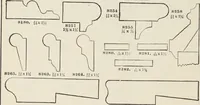 An illustration from Catalogue no. 15 from Chicago Millwork Supply Co., Chicago, U.S.A., manufacturers : doors, windows, mouldings, grilles, mantels, stairwork, etc., etc. (1906)