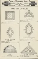 Picture 25 of 335 from Catalogue no. 15 from Chicago Millwork Supply Co., Chicago, U.S.A., manufacturers : doors, windows, mouldings, grilles, mantels, stairwork, etc., etc. (1906), leaf 36