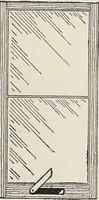 An illustration from Catalogue no. 15 from Chicago Millwork Supply Co., Chicago, U.S.A., manufacturers : doors, windows, mouldings, grilles, mantels, stairwork, etc., etc. (1906)