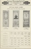Picture 52 of 335 from Catalogue no. 15 from Chicago Millwork Supply Co., Chicago, U.S.A., manufacturers : doors, windows, mouldings, grilles, mantels, stairwork, etc., etc. (1906), leaf 50
