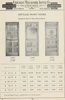 Picture 53 of 335 from Catalogue no. 15 from Chicago Millwork Supply Co., Chicago, U.S.A., manufacturers : doors, windows, mouldings, grilles, mantels, stairwork, etc., etc. (1906), leaf 51