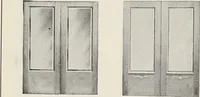An illustration from Catalogue no. 15 from Chicago Millwork Supply Co., Chicago, U.S.A., manufacturers : doors, windows, mouldings, grilles, mantels, stairwork, etc., etc. (1906)