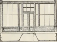 Picture 60 of 335 from Catalogue no. 15 from Chicago Millwork Supply Co., Chicago, U.S.A., manufacturers : doors, windows, mouldings, grilles, mantels, stairwork, etc., etc. (1906), leaf 57