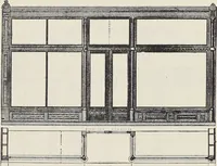 Picture 61 of 335 from Catalogue no. 15 from Chicago Millwork Supply Co., Chicago, U.S.A., manufacturers : doors, windows, mouldings, grilles, mantels, stairwork, etc., etc. (1906), leaf 58
