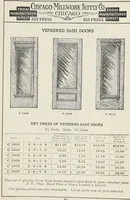 Picture 66 of 335 from Catalogue no. 15 from Chicago Millwork Supply Co., Chicago, U.S.A., manufacturers : doors, windows, mouldings, grilles, mantels, stairwork, etc., etc. (1906), leaf 62