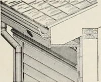 An illustration from Catalogue no. 15 from Chicago Millwork Supply Co., Chicago, U.S.A., manufacturers : doors, windows, mouldings, grilles, mantels, stairwork, etc., etc. (1906)