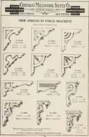 Picture 79 of 335 from Catalogue no. 15 from Chicago Millwork Supply Co., Chicago, U.S.A., manufacturers : doors, windows, mouldings, grilles, mantels, stairwork, etc., etc. (1906), leaf 73