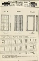 Picture 2 of 335 from Catalogue no. 15 from Chicago Millwork Supply Co., Chicago, U.S.A., manufacturers : doors, windows, mouldings, grilles, mantels, stairwork, etc., etc. (1906), leaf 9