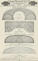 Picture 93 of 335 from Catalogue no. 15 from Chicago Millwork Supply Co., Chicago, U.S.A., manufacturers : doors, windows, mouldings, grilles, mantels, stairwork, etc., etc. (1906), leaf 90