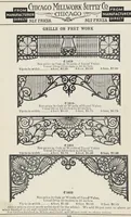 Picture 95 of 335 from Catalogue no. 15 from Chicago Millwork Supply Co., Chicago, U.S.A., manufacturers : doors, windows, mouldings, grilles, mantels, stairwork, etc., etc. (1906), leaf 92