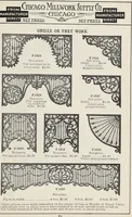 Picture 96 of 335 from Catalogue no. 15 from Chicago Millwork Supply Co., Chicago, U.S.A., manufacturers : doors, windows, mouldings, grilles, mantels, stairwork, etc., etc. (1906), leaf 93