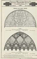 Picture 97 of 335 from Catalogue no. 15 from Chicago Millwork Supply Co., Chicago, U.S.A., manufacturers : doors, windows, mouldings, grilles, mantels, stairwork, etc., etc. (1906), leaf 94