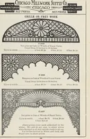 An illustration from Catalogue no. 15 from Chicago Millwork Supply Co., Chicago, U.S.A., manufacturers : doors, windows, mouldings, grilles, mantels, stairwork, etc., etc. (1906)