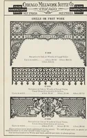 Picture 99 of 335 from Catalogue no. 15 from Chicago Millwork Supply Co., Chicago, U.S.A., manufacturers : doors, windows, mouldings, grilles, mantels, stairwork, etc., etc. (1906), leaf 96