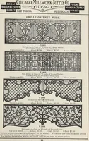 Picture 100 of 335 from Catalogue no. 15 from Chicago Millwork Supply Co., Chicago, U.S.A., manufacturers : doors, windows, mouldings, grilles, mantels, stairwork, etc., etc. (1906), leaf 97