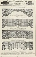 Picture 102 of 335 from Catalogue no. 15 from Chicago Millwork Supply Co., Chicago, U.S.A., manufacturers : doors, windows, mouldings, grilles, mantels, stairwork, etc., etc. (1906), leaf 99