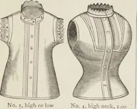 An illustration from Catalogue : Spring and Summer : of silks, dress goods, cloths, millinery (etc.) (1882)