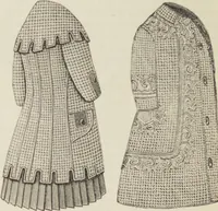 An illustration from Catalogue : Spring and Summer : of silks, dress goods, cloths, millinery (etc.) (1882)