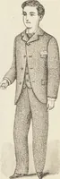 An illustration from Catalogue : Spring and Summer : of silks, dress goods, cloths, millinery (etc.) (1882)