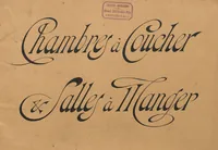 Picture 1 of 19 from Chambres à coucher & salles à manger / Maxime Clair (1901), leaf 1