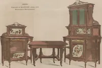 Picture 17 of 19 from Chambres à coucher & salles à manger / Maxime Clair (1901), leaf 19