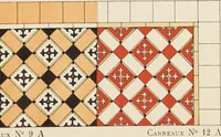An illustration from Carreaux mosaïques (1907)