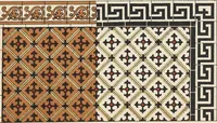 An illustration from Carreaux mosaïques (1907)