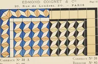 An illustration from Carreaux mosaïques (1907)
