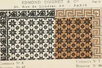 An illustration from Carreaux mosaïques (1907)