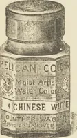 An illustration from Günther Wagners Pelikan Farben : künstlern [i.e. künstlerischen] Wasserfarben (1900)
