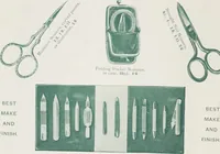 An illustration from Boots leather goods, fancy, silver, toilet, and bound book depts. Season 1910-11 (1910)